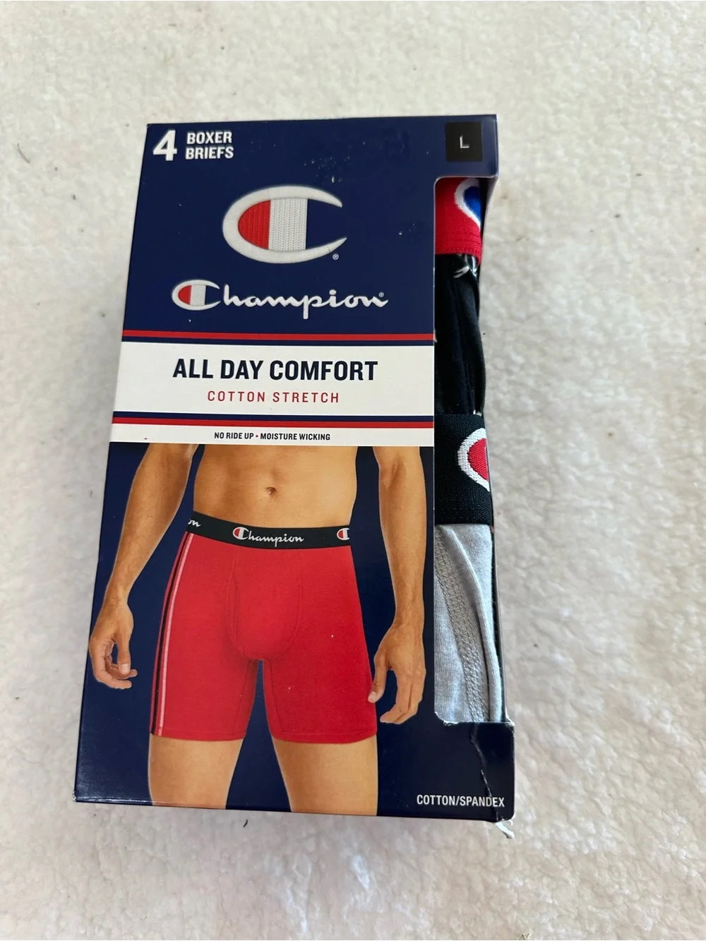 Men’s Champion All Day Comfort Boxer Briefs